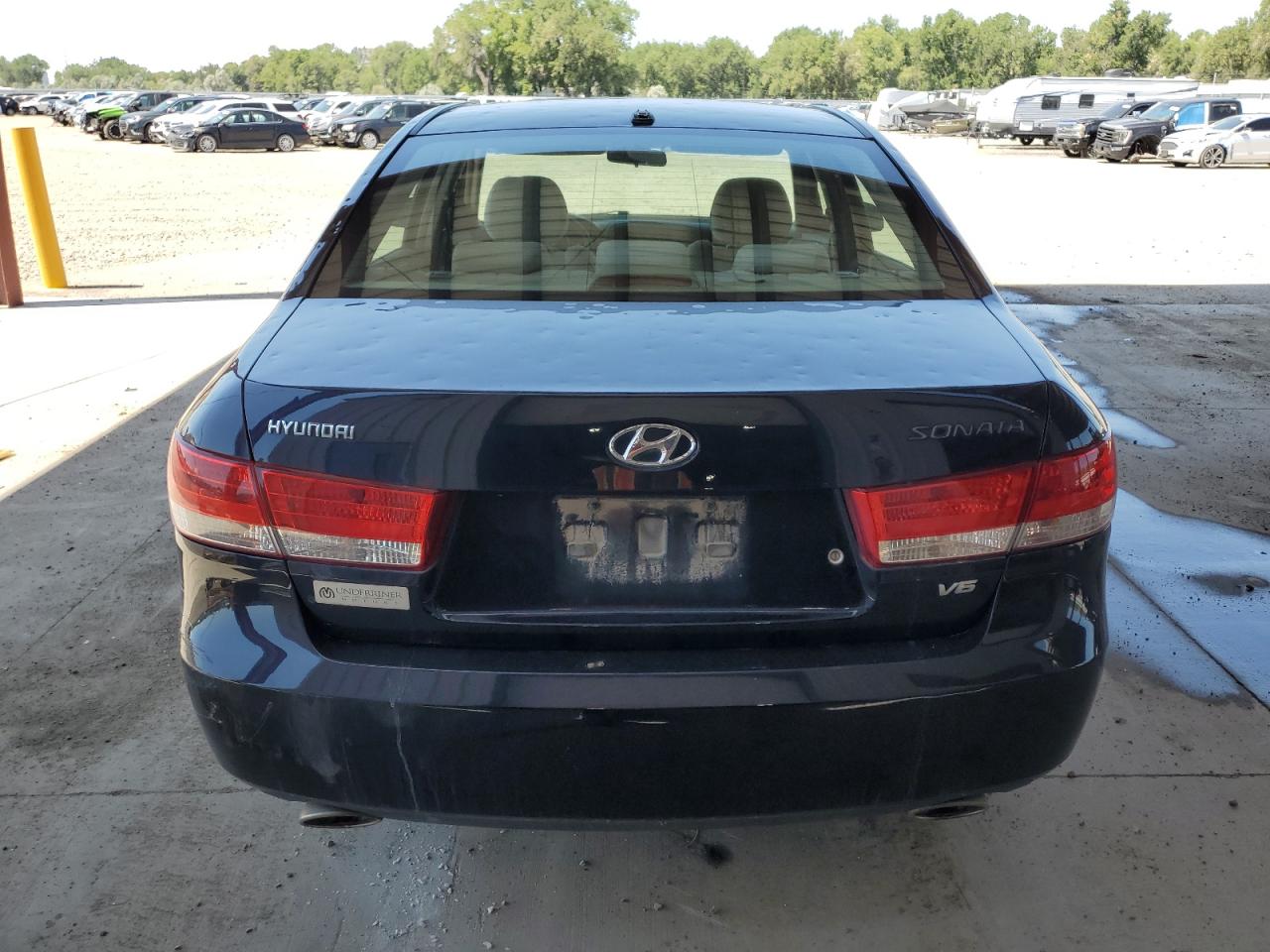 Lot #3206644511 2008 HYUNDAI SONATA GLS