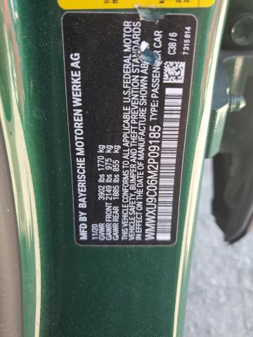 2021 MINI COOPER S WMWXU9C06M2P09185