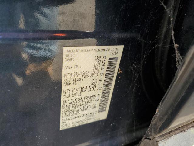 2015 NISSAN MURANO - 5N1AZ2MH4FN205852