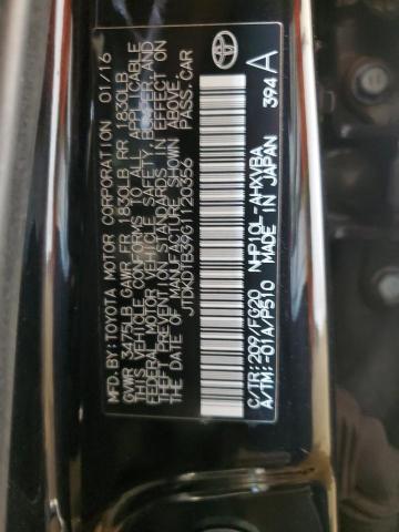 2016 TOYOTA PRIUS C JTDKDTB39G1120356
