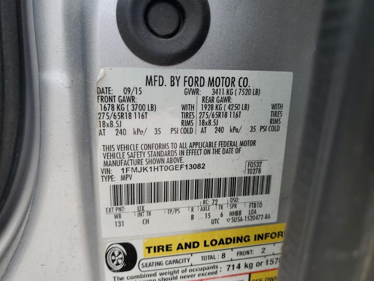 FORD EXPEDITION EL XLT