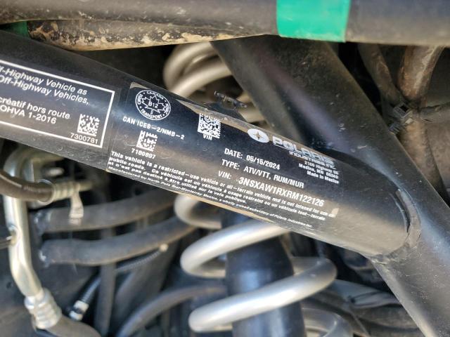 2024 POLARIS RANGER XD 3NSXAW1RXRM122126