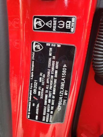 2021 LAMBORGHINI URUS ZPBUA1ZLXMLA15801