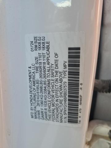 2024 HONDA PILOT TRAI 5FNYG1H66RB037579