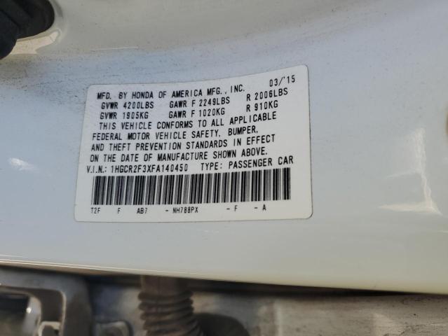 2015 HONDA ACCORD LX 1HGCR2F3XFA140450