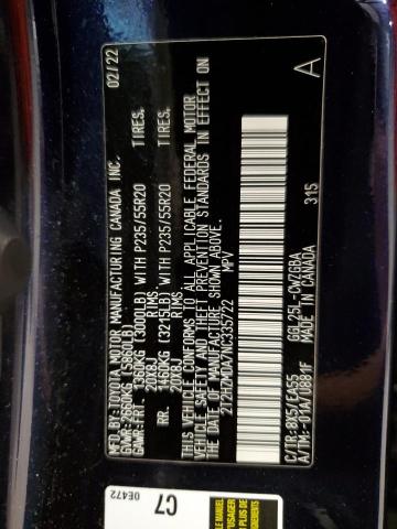 2022 LEXUS RX 350 2T2HZMDA7NC335722