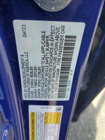 2023 HONDA ACCORD HYBRID SPORT-L 1HGCY2F70PA032488