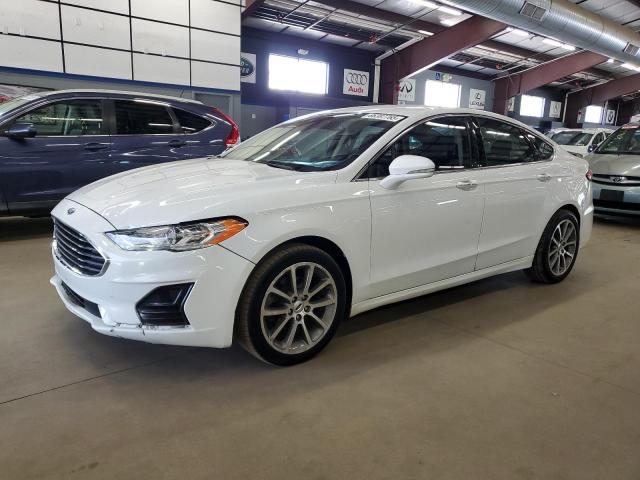 FORD FUSION SEL 2019 white  gas 3FA6P0CD3KR219354 photo #1
