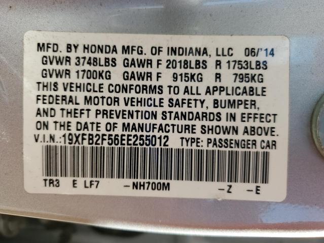2014 HONDA CIVIC LX - 19XFB2F56EE255012