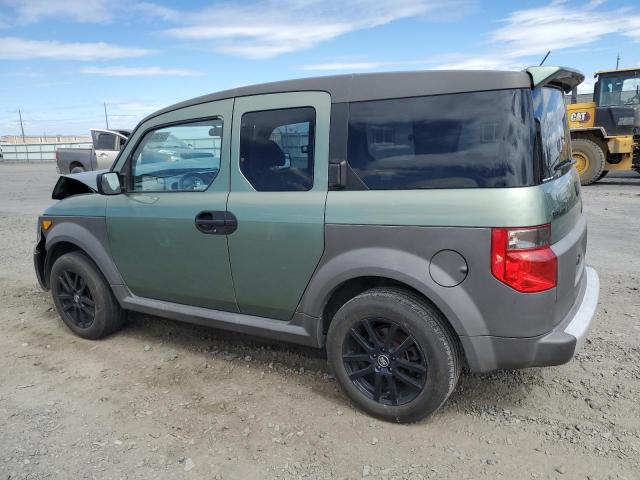 HONDA ELEMENT EX 2005 green  gas 5J6YH28625L023375 photo #3