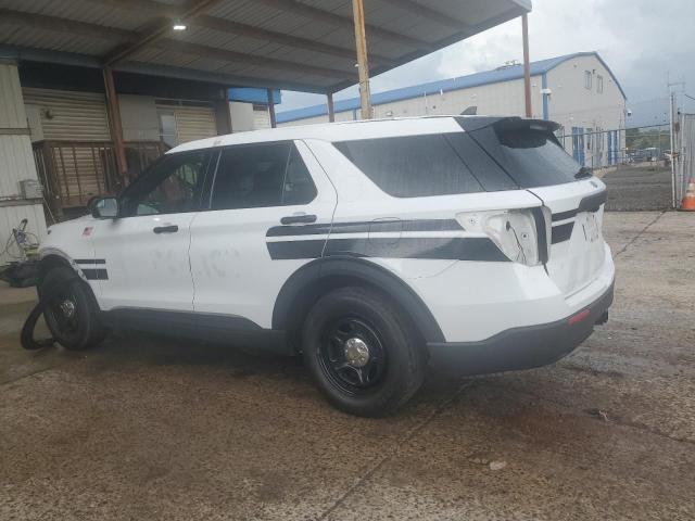 FORD EXPLORER P 2021 white  gas 1FM5K8AC2MNA17510 photo #3