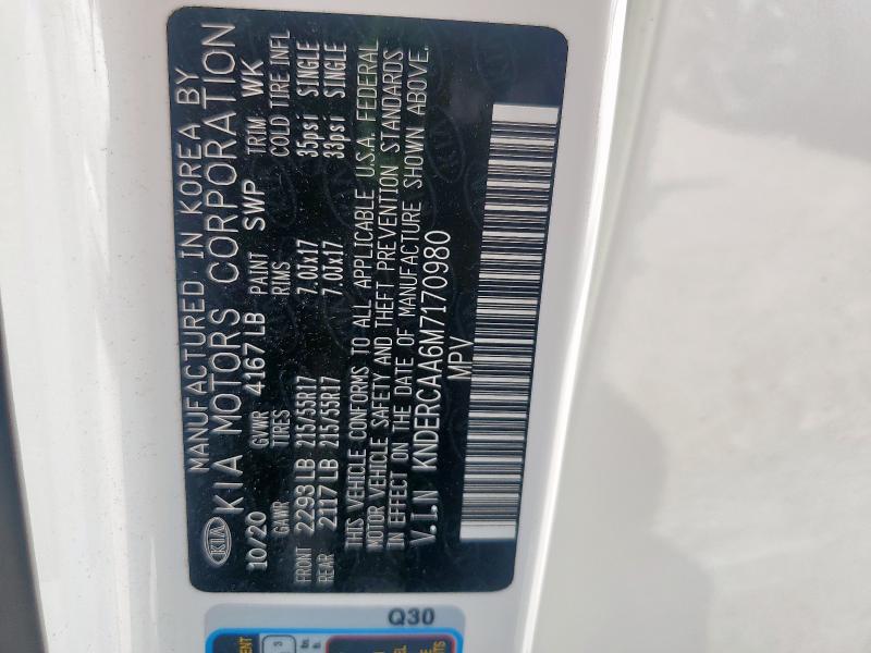 2021 KIA SELTOS EX KNDERCAA6M7170980