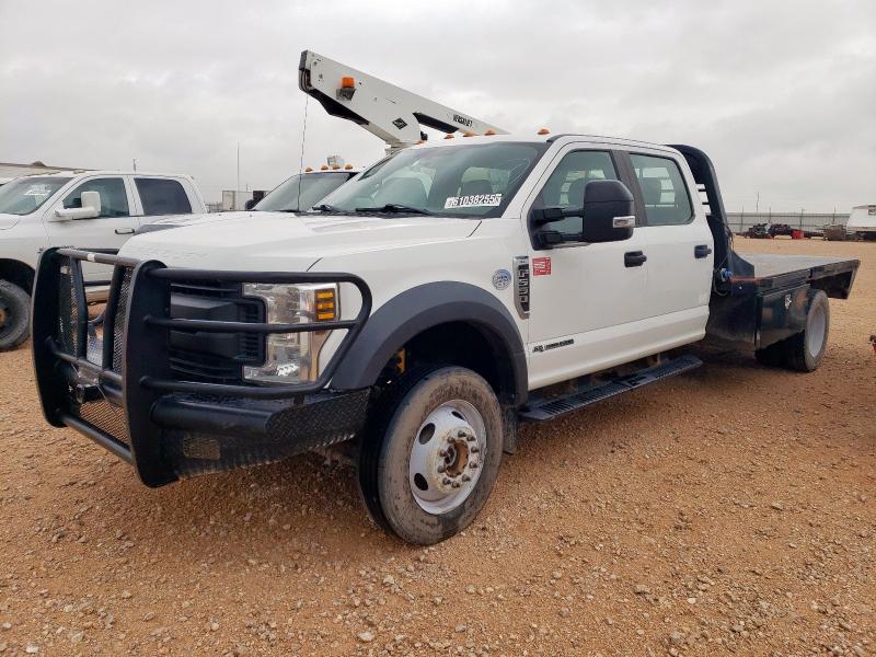 FORD F550 SUPER 2019 white  diesel 1FD0W5HT6KEE91055 photo #1