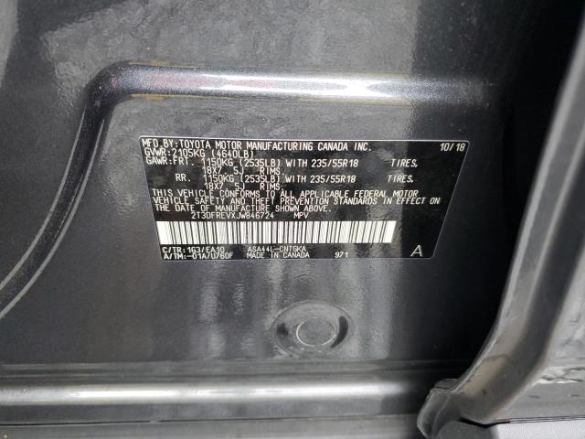 2018 TOYOTA RAV4 LIMITED 2T3DFREVXJW846724