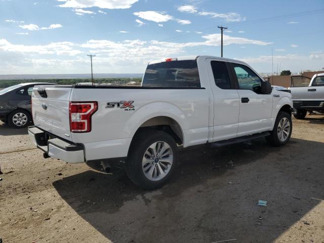 FORD F150 SUPER 2018 white  gas 1FTEX1EP4JKC44592 photo #4