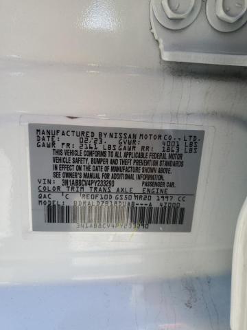 2023 NISSAN SENTRA SV 3N1AB8CV4PY233290