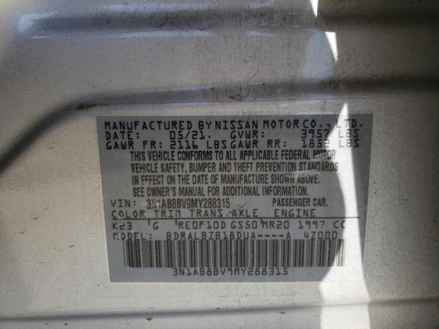 2021 NISSAN SENTRA S #3278946029