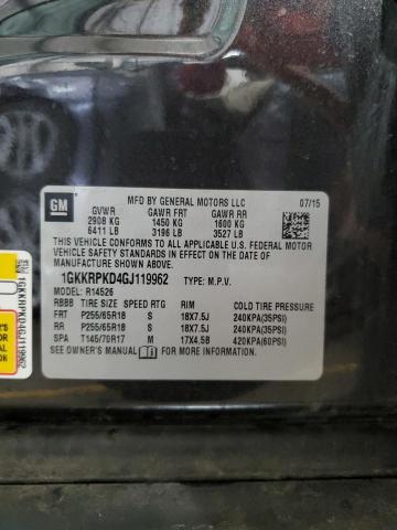 2016 GMC ACADIA SLE 1GKKRPKD4GJ119962