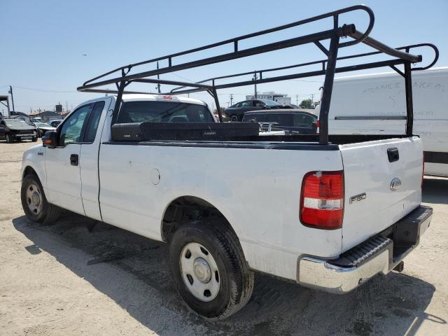 FORD F150 2007 white pickup gas 1FTVF12587KD29224 photo #3