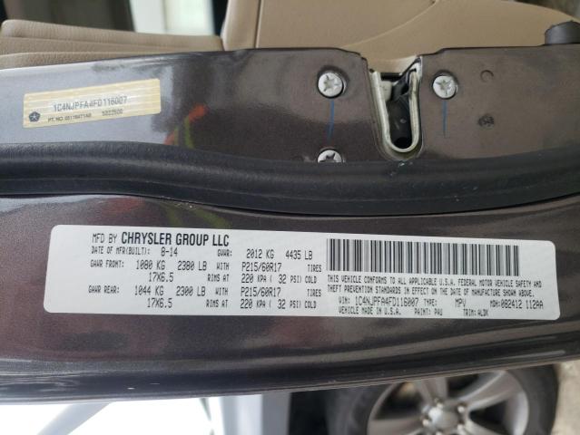 2015 JEEP PATRIOT LA 1C4NJPFA4FD116007
