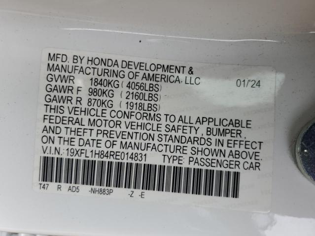 2024 HONDA CIVIC SPOR 19XFL1H84RE014831