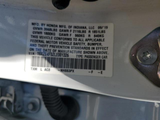 2020 HONDA INSIGHT EX - 19XZE4F52LE001326