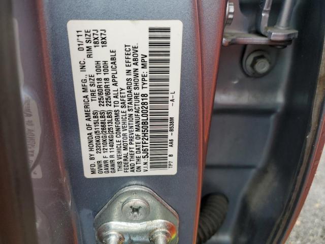 2011 HONDA ACCORD CRO - 5J6TF2H50BL002818
