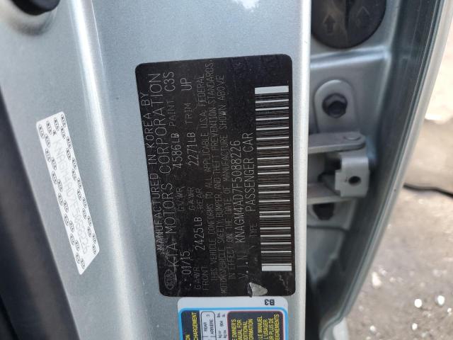 2015 KIA OPTIMA HYB KNAGM4AD7F5088226