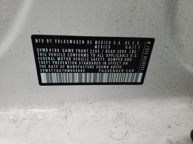 2017 VOLKSWAGEN GTI S 3VW5T7AU7HM069684