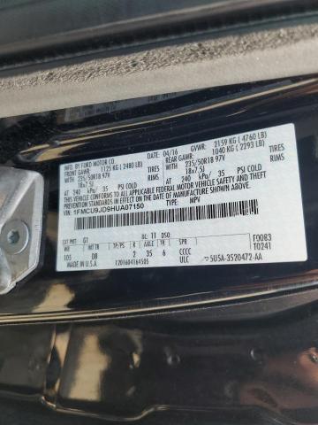 2017 FORD ESCAPE TIT - 1FMCU9JD9HUA07150