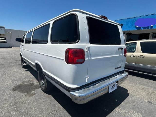 DODGE RAM WAGON 2000 white  gas 2B5WB35Z4YK110548 photo #4