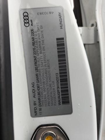 2017 AUDI A3 PREMIUM WAUAUGFF3H1043313