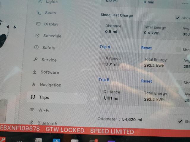 2022 TESLA MODEL 3 5YJ3E1EBXNF109878