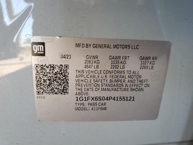 2023 CHEVROLET BOLT EV 2L 1G1FX6S04P4155121