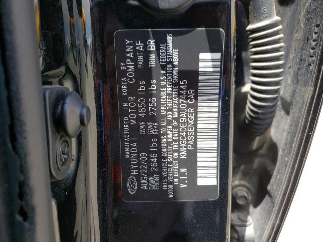 2010 HYUNDAI GENESIS 3. - KMHGC4DE9AU074445