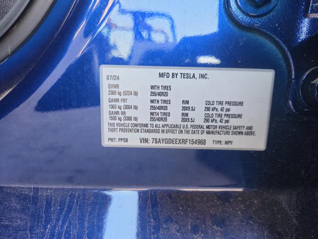 2024 TESLA MODEL Y #3303847544