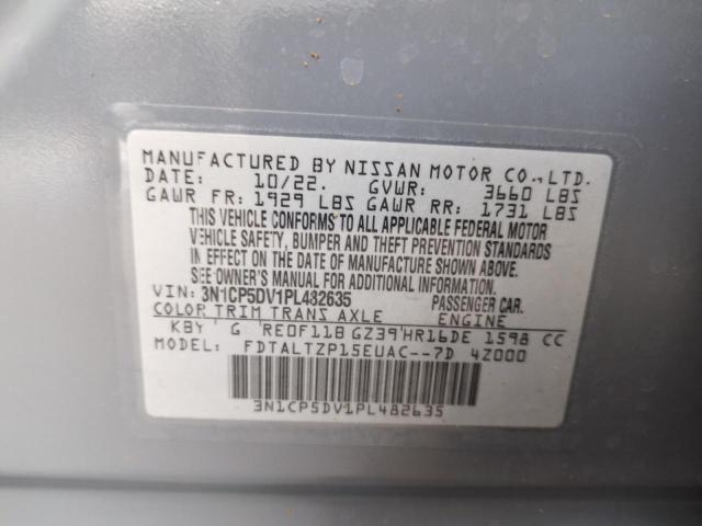 2023 NISSAN KICKS SR 3N1CP5DV1PL482635