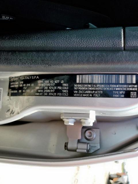 2018 JEEP RENEGADE LATITUDE - ZACCJABB3JPJ47078