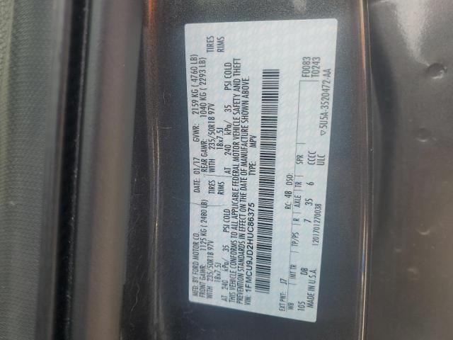 2017 FORD ESCAPE TITANIUM 1FMCU9JD2HUC86375