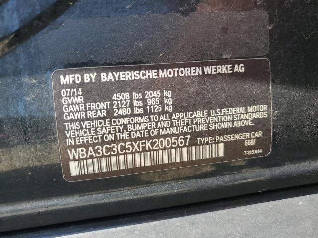 2015 BMW 320 I XDRI WBA3C3C5XFK200567