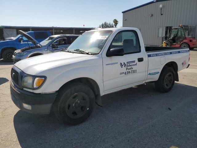 TOYOTA TACOMA 2002 white  gas 5TENL42N22Z101511 photo #1