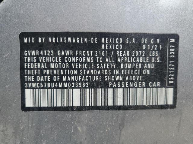 2021 VOLKSWAGEN JETTA S - 3VWC57BU4MM033963