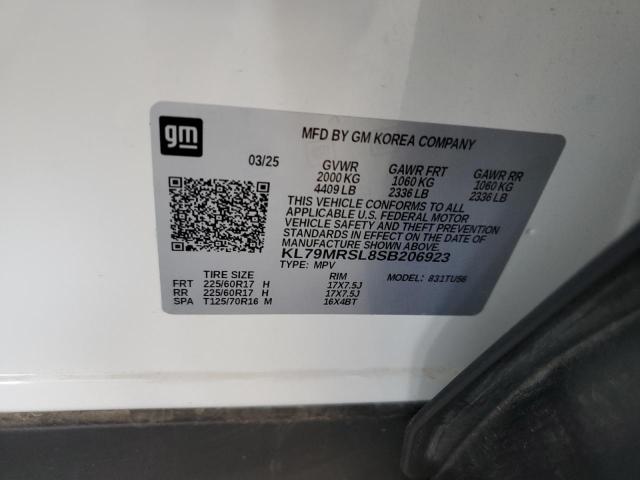 2025 CHEVROLET TRAILBLAZE - KL79MRSL8SB206923