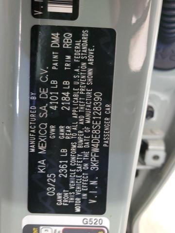 2025 KIA K4 GT LINE 3KPFW4DE8SE128390