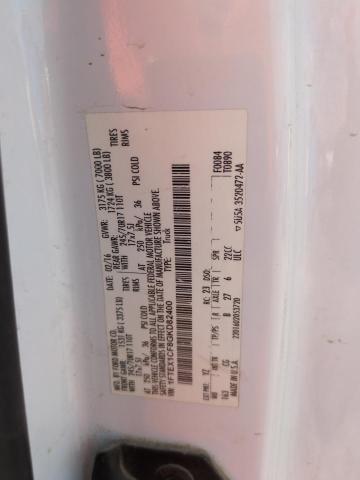 2016 FORD F150 SUPER - 1FTEX1CF8GKD82400