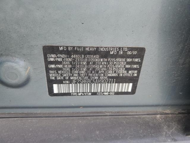 2010 SUBARU FORESTER X #3292321302