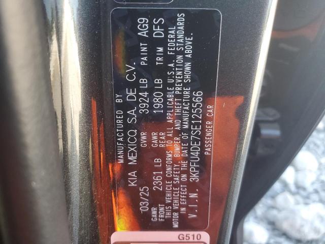 2025 KIA K4 EX - 3KPFU4DE7SE125566