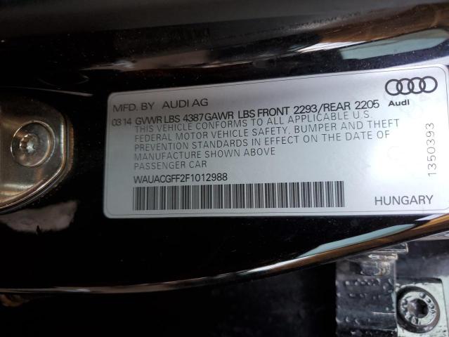 2015 AUDI A3 PREMIUM WAUACGFF2F1012988