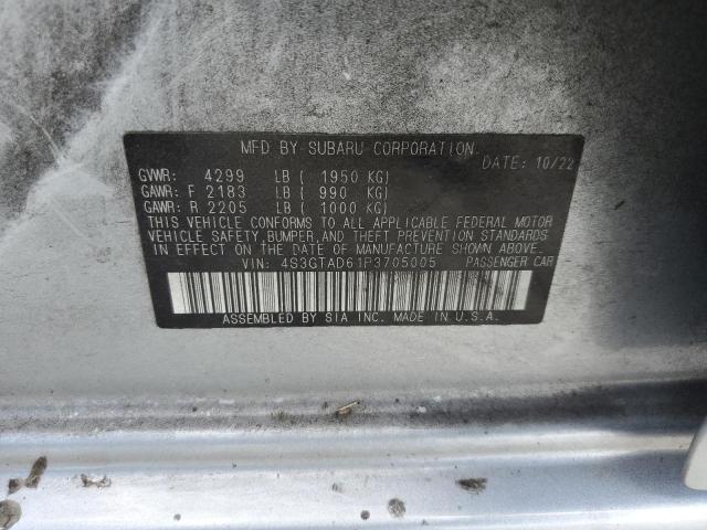 2023 SUBARU IMPREZA PR 4S3GTAD61P3705005