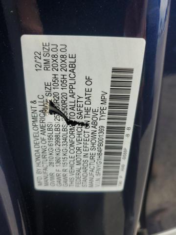 2023 HONDA PILOT ELIT 5FNYG1H84PB001369